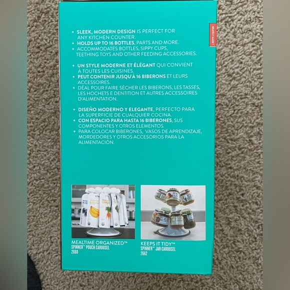 Like new- baby bottle drying rack station - Picture 2 of 3